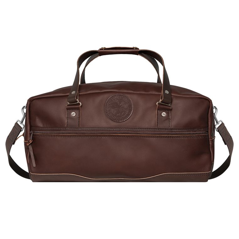 Leather Weekender Duffel
